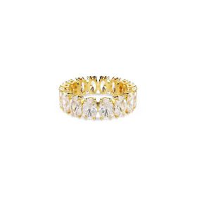 Swarovski 5707188 Matrix Ring Oval Whi-Gos 52 Yüzük