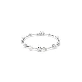 Swarovski 5707511 Constella Bracelet Pearl Whi-Rhs M Bilezik
