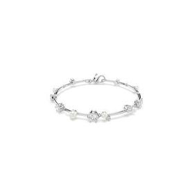 Swarovski 5707511 Constella Bracelet Pearl Whi-Rhs M Bilezik
