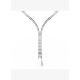 Swarovski 5707988 Matrix Tn Long White-Rhs Kolye