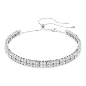 Swarovski 5708936 Matrix Choker L White-Rhs Kolye