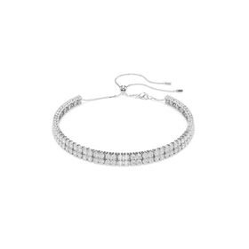 Swarovski 5708936 Matrix Choker L White-Rhs Kolye