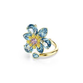 Swarovski 5709031 Idyllia Ring Blue Mul-Gos 55 Yüzük