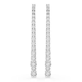 Swarovski 5709257 Matrix Pe M Whi-Rhs Küpe