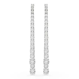 Swarovski 5709257 Matrix Pe M Whi-Rhs Küpe