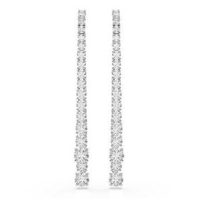 Swarovski 5709257 Matrix Pe M Whi-Rhs Küpe