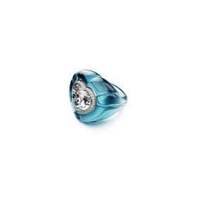 Swarovski 5709967 Dulcis Ring Blu-Cry-Rhs 58 Yüzük