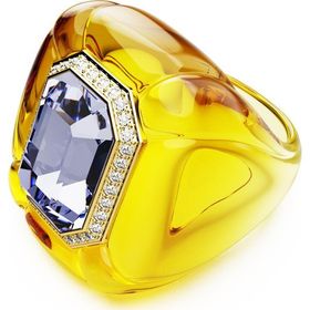 Swarovski 5709975 Dulcis Ring Yel-Pur-Gos 55 Yüzük
