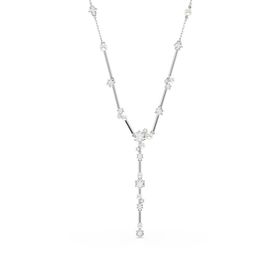 Swarovski 5711830 Constella Y Necklace Whi-Rhs Kolye