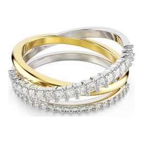 Swarovski 5714164 Re Hyperbola Ring 3 Band White-Mix 58 Yüzük