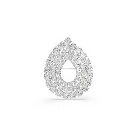 Swarovski 5714648 Matrix Brooch Tennis White-Rhs Broş
