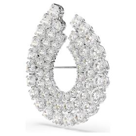 Swarovski 5714648 Matrix Brooch Tennis White-Rhs Broş