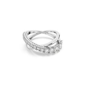 Swarovski 5714954 Re Hyperbola Ring Cocr White-Upd 58 Yüzük