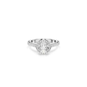 Swarovski 5717931 Re Una Ring Rnd Angelic White-Rhs 60 Yüzük