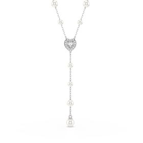 Swarovski 5720855 SS25 Capsule Necklace PRL T Cry-Rhs Kolye