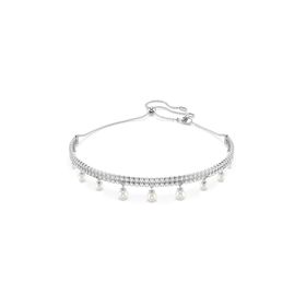 Swarovski 5720865 SS25 Capsule Choker Prl White-Rhs Kolye