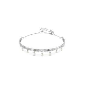 Swarovski 5720865 SS25 Capsule Choker Prl White-Rhs Kolye
