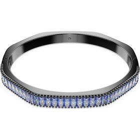 Swarovski 5721177 Matrix Bangle Baguette Blu-Bru L Bilezik