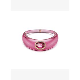 Swarovski 5723509 Dulcis Choker Octagon Cut Pave Pink Gold-Tone Plated Kolye