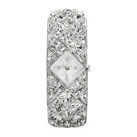 Swarovski 5724515 Curiosa Bangle Watch MB STS/WHT/STS Kol Saati
