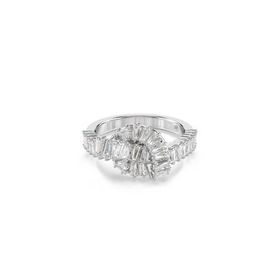 Swarovski 5727122 Matrix Ring Knot WHI/RHS 55 Yüzük