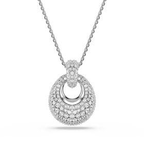 Swarovski 5735223 Sublima Pend Long Whi-Rhs Kolye