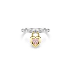 Swarovski 5737271 Idyllıa Ring Heart Mul-Mix 52 Yüzük