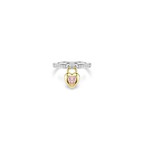 Swarovski 5737271 Idyllıa Ring Heart Mul-Mix 52 Yüzük