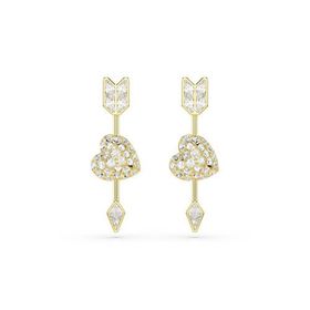 Swarovski 5737295 Idyllıa Pe Arrow Whi-Gos Küpe