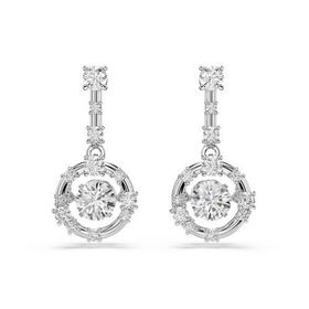 Swarovski 5738194 Constella Bars Pe Whi-Rhs Küpe