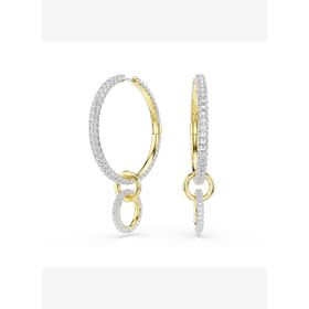 Swarovski 5738201 Dextera Pe Hoop White-Gos Küpe