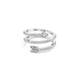 Swarovski 5741527 Idyllıa Ring Arrow Whi-Rhs 60 Yüzük