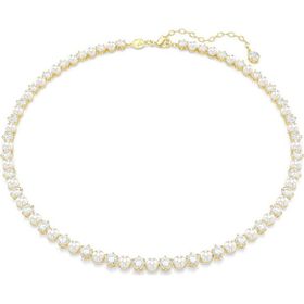 Swarovski 5742039 Matrix All Ard Prl White-Gos Kolye