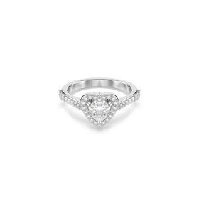 Swarovski 5744046 Una Ring Hrt White-Rhs 55 Yüzük