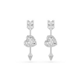 Swarovski 5749602 Idyllıa Pe Cry-Rhs Küpe