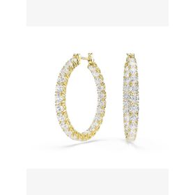 Swarovski 5750620 Matrix Pe Hoop White-Gos Küpe