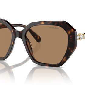 Swarovski 6017 1002M4 56 Kahverengi Kadın Güneş Gözlüğü