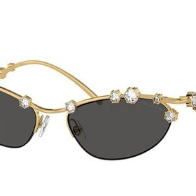 Swarovski 7016 400487 56-19 Sarı Kadın Güneş Gözlüğü
