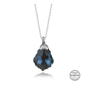 Swarovski 925 Ayar Crystal Taşlı Kadın Gümüş Kolye
