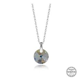 Swarovski 925 Ayar Crystal Taşlı Kadın Gümüş Kolye