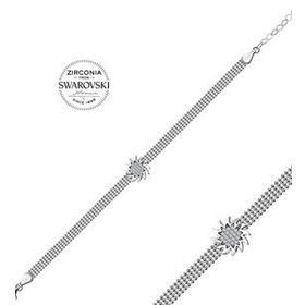 Swarovski Güneş 925 Ayar Gümüş Bileklik