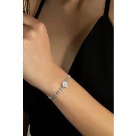 Swarovski Güneş 925 Ayar Gümüş Bileklik