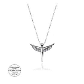 Swarovski Melek 925 Ayar Gümüş Kolye