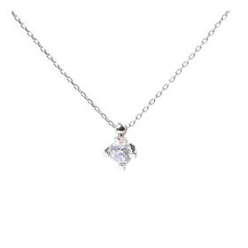 Swarovski Pırlanta Modeli 0.60 Karat Tektaş 925 Ayar Gümüş Kolye