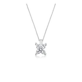 Swarovski Pırlanta Modeli 0.60 Karat Tektaş 925 Ayar Gümüş Kolye