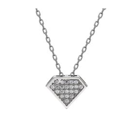 Swarovski PKT-SBS0357 Taşlı Elmas Modeli Gümüş Kolye