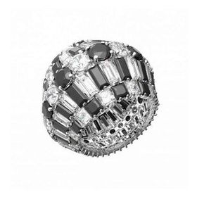 Swarovski Rıng Black Rhs 52 5620657 Swarovski Yüzük