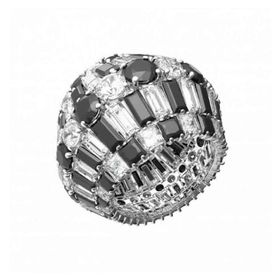 Swarovski Rıng Black Rhs 52 5620657 Swarovski Yüzük