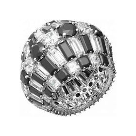 Swarovski Rıng Black Rhs 52 5620657 Swarovski Yüzük