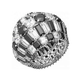 Swarovski Rıng Black Rhs 52 5620657 Swarovski Yüzük
